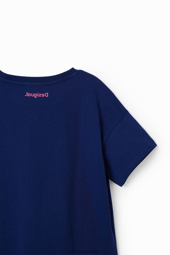 Desigual chica camiseta con corazón y lentejuelas VZ26R01755 ropa