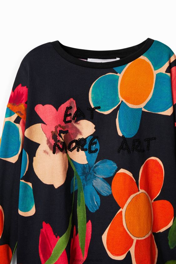Desigual chica camiseta con estampado floral VZ26R01837 ropa