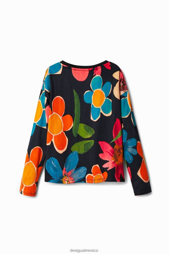 Desigual chica camiseta con estampado floral VZ26R01837 ropa