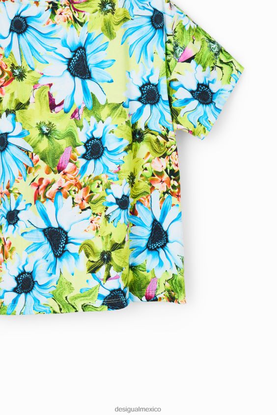 Desigual chica camiseta con estampado floral de bugs bunny VZ26R01763 ropa