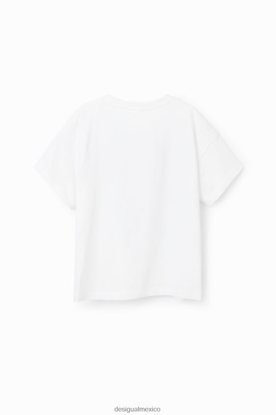 Desigual chica camiseta de manga corta con planta VZ26R01811 ropa