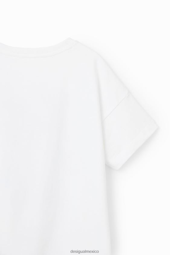 Desigual chica camiseta de manga corta con planta VZ26R01811 ropa