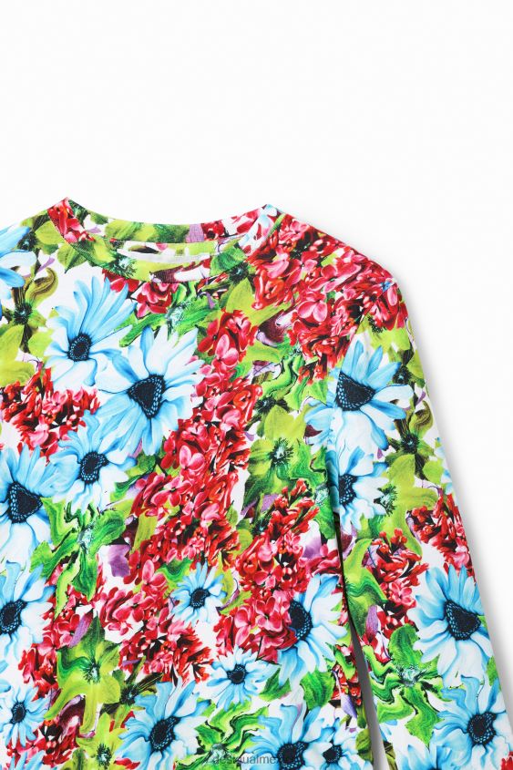 Desigual chica camiseta floral multicolor VZ26R01871 ropa
