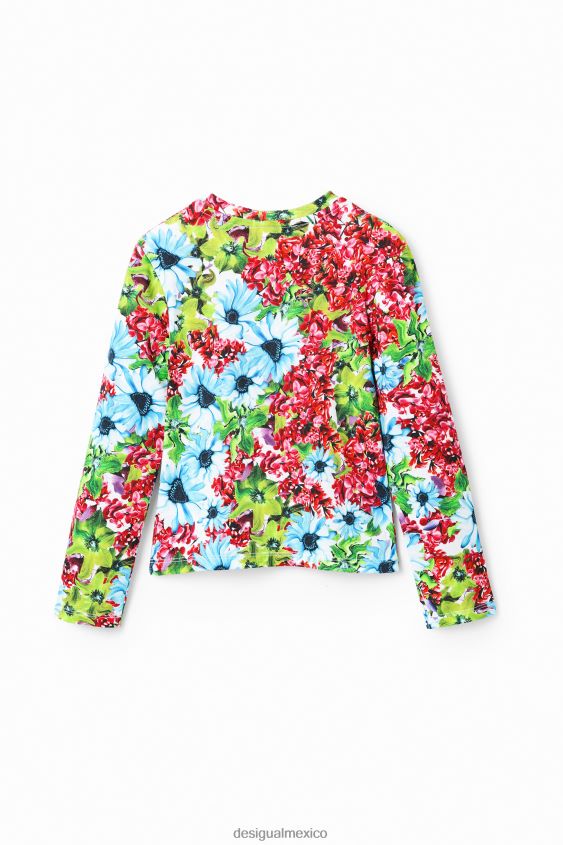 Desigual chica camiseta floral multicolor VZ26R01871 ropa