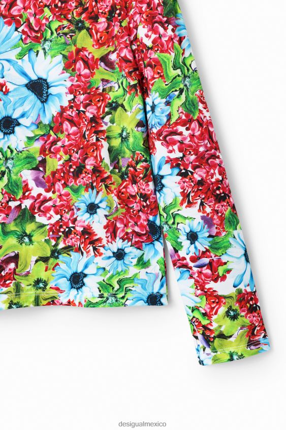 Desigual chica camiseta floral multicolor VZ26R01871 ropa