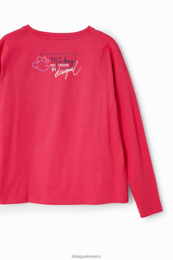 Desigual chica camiseta mickey mouse corazon VZ26R01716 ropa