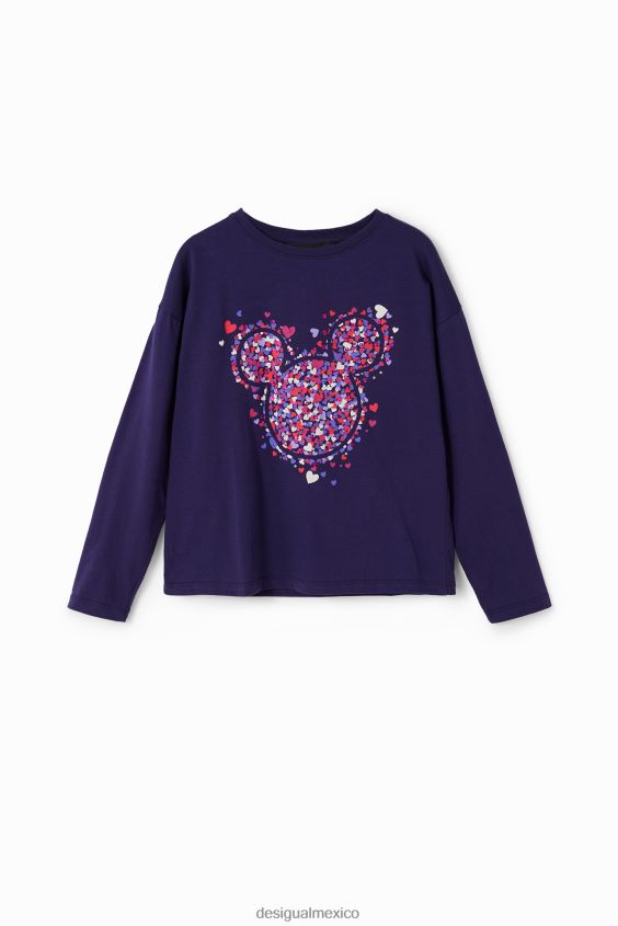 Desigual chica camiseta mickey mouse corazon VZ26R01722 ropa