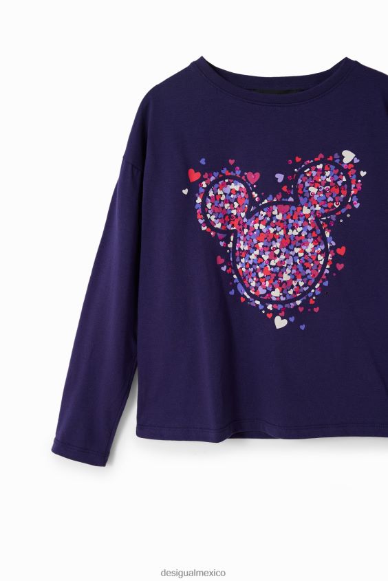 Desigual chica camiseta mickey mouse corazon VZ26R01722 ropa