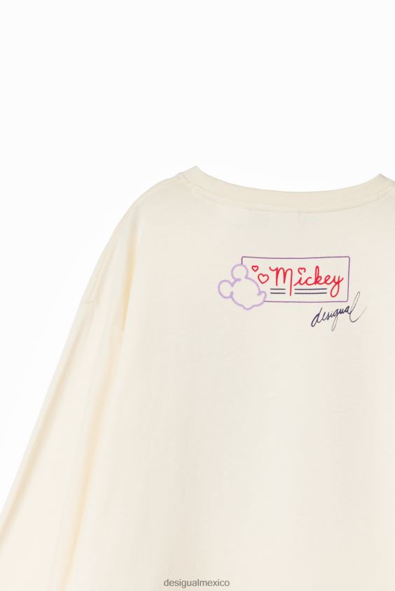 Desigual chica camiseta mickey mouse corazon VZ26R01773 ropa