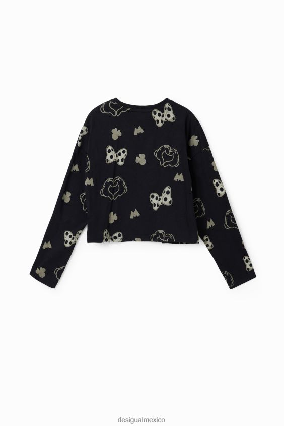 Desigual chica camiseta minnie mouse con lentejuelas VZ26R01744 ropa