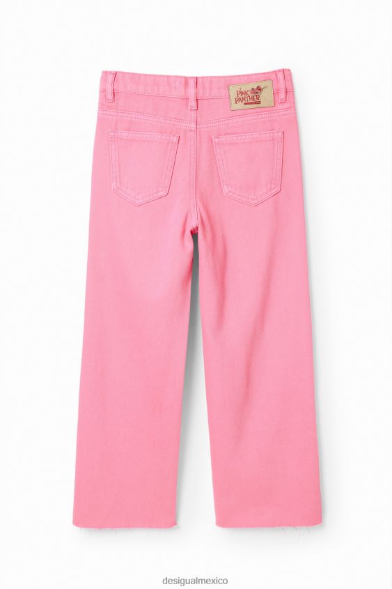 Desigual chica jeans acampanados pantera rosa VZ26R0682 ropa