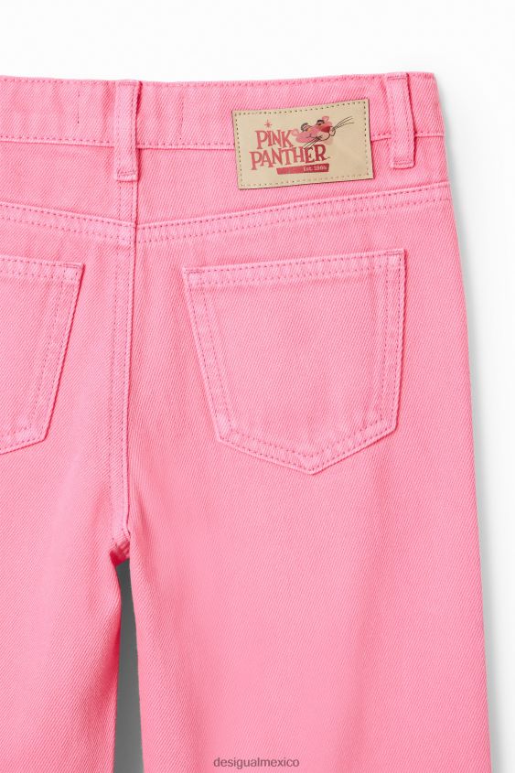 Desigual chica jeans acampanados pantera rosa VZ26R0682 ropa