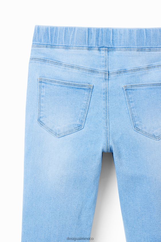 Desigual chica jeggings con brillo VZ26R01780 ropa