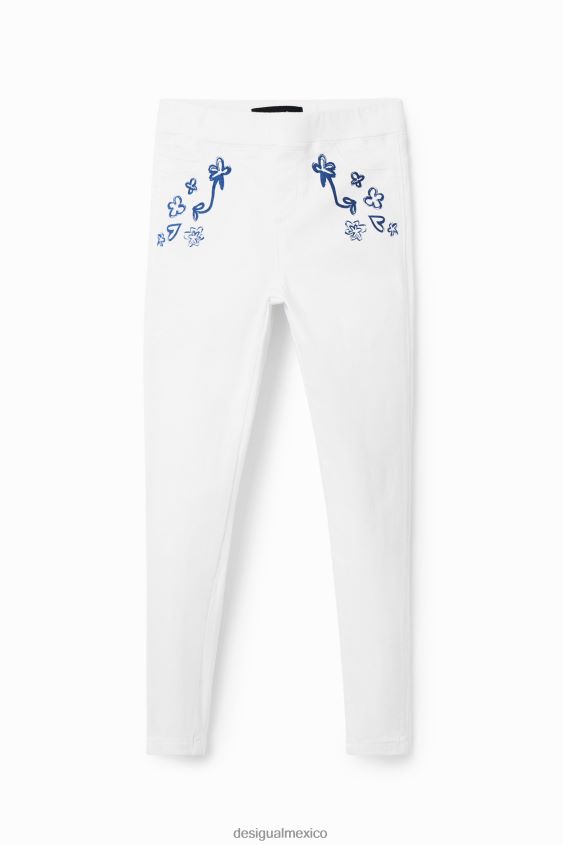 Desigual chica jeggings con brillo VZ26R01797 ropa