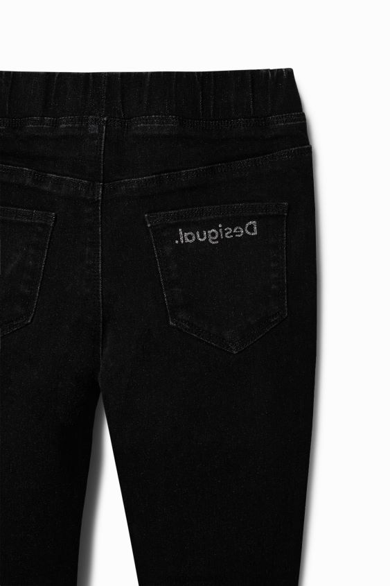 Desigual chica jeggings delgados con diseños VZ26R01828 ropa