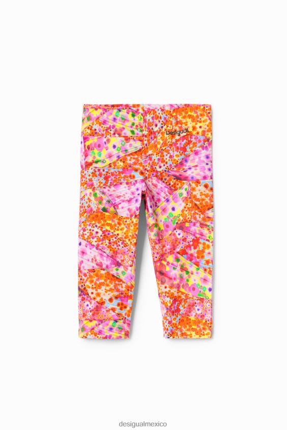 Desigual chica leggins capri florales VZ26R01749 ropa