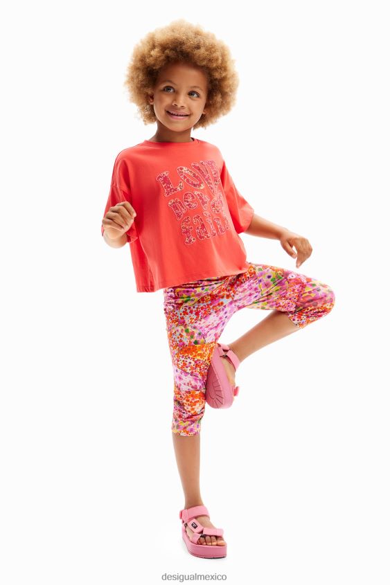 Desigual chica leggins capri florales VZ26R01749 ropa