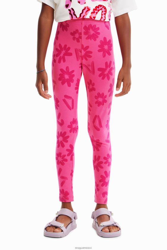 Desigual chica leggins largos florales VZ26R01756 ropa