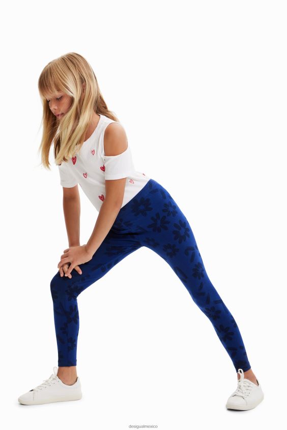 Desigual chica leggins largos florales VZ26R01767 ropa