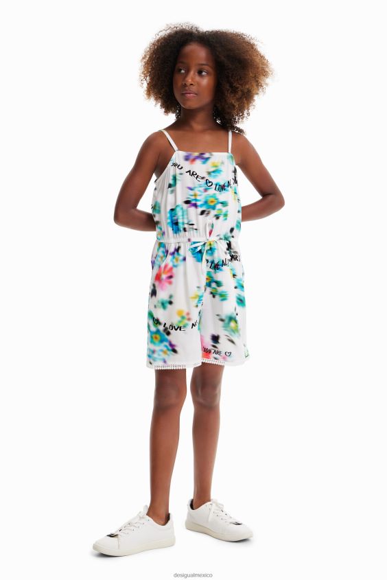 Desigual chica mono corto con tiras VZ26R01157 ropa