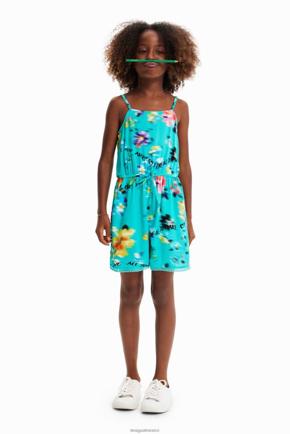 Desigual chica mono corto con tiras VZ26R01819 ropa