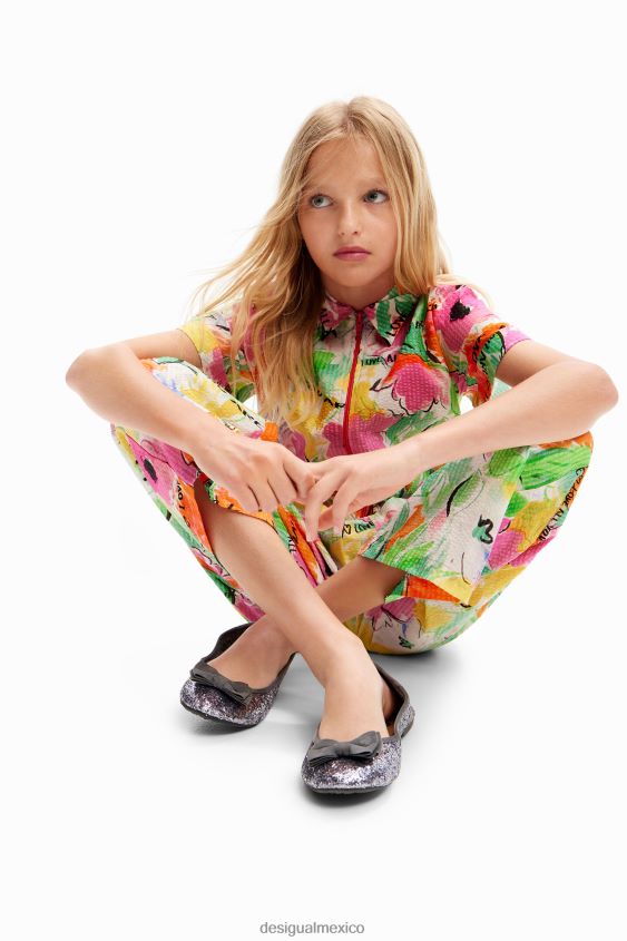Desigual chica mono largo floral VZ26R01761 ropa