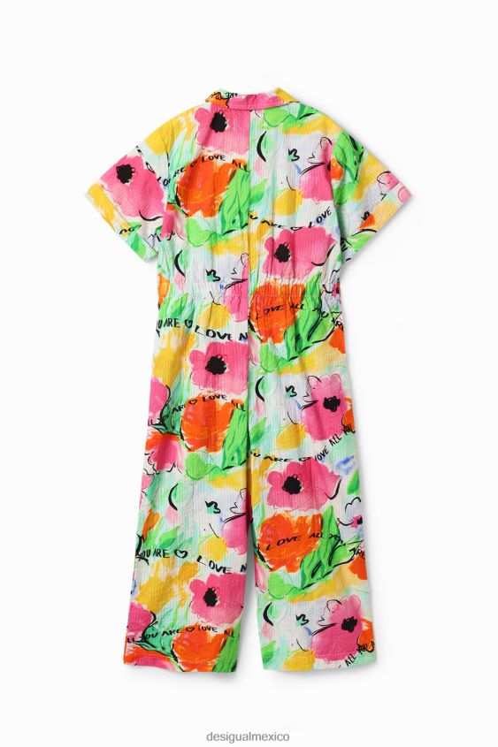 Desigual chica mono largo floral VZ26R01761 ropa