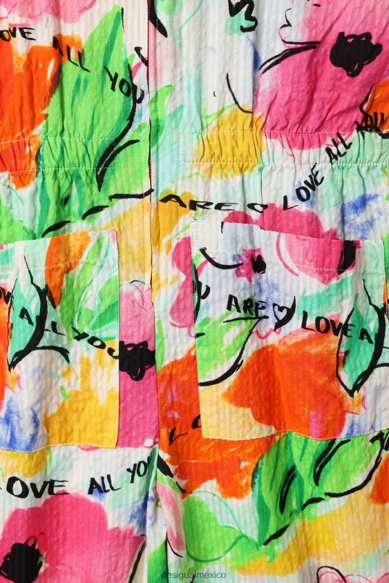 Desigual chica mono largo floral VZ26R01761 ropa