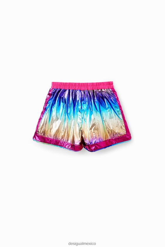 Desigual chica pantalones cortos iridiscentes VZ26R01886 ropa