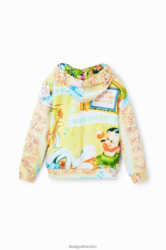 Desigual chica sudadera oversize de bugs bunny VZ26R01158 ropa