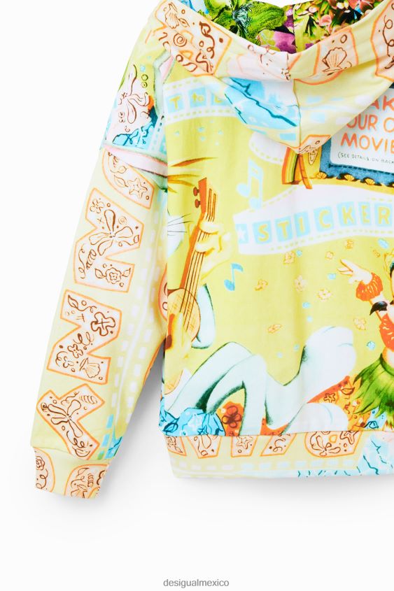 Desigual chica sudadera oversize de bugs bunny VZ26R01158 ropa