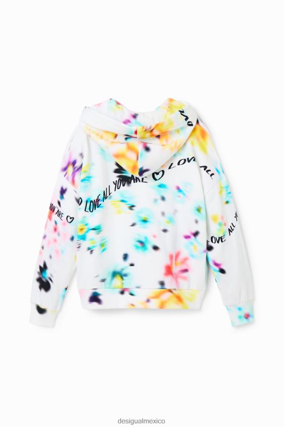 Desigual chica sudadera oversize desenfocada VZ26R01869 ropa