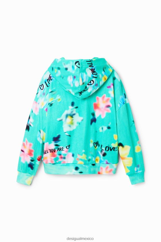 Desigual chica sudadera oversize desenfocada VZ26R01891 ropa