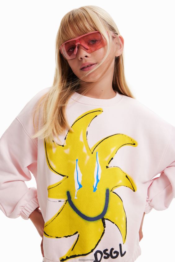 Desigual chica sudadera sol VZ26R01793 ropa