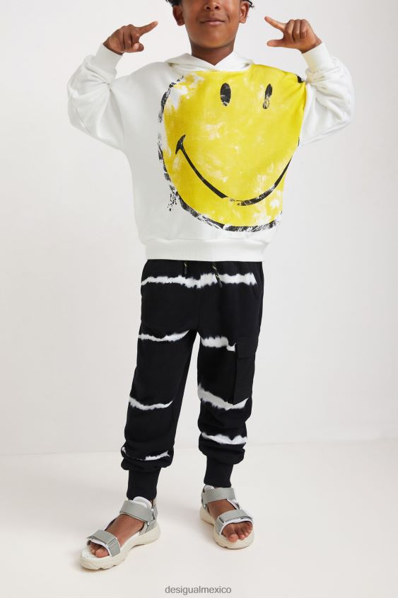 Desigual chica sudadera sonriente VZ26R01880 ropa