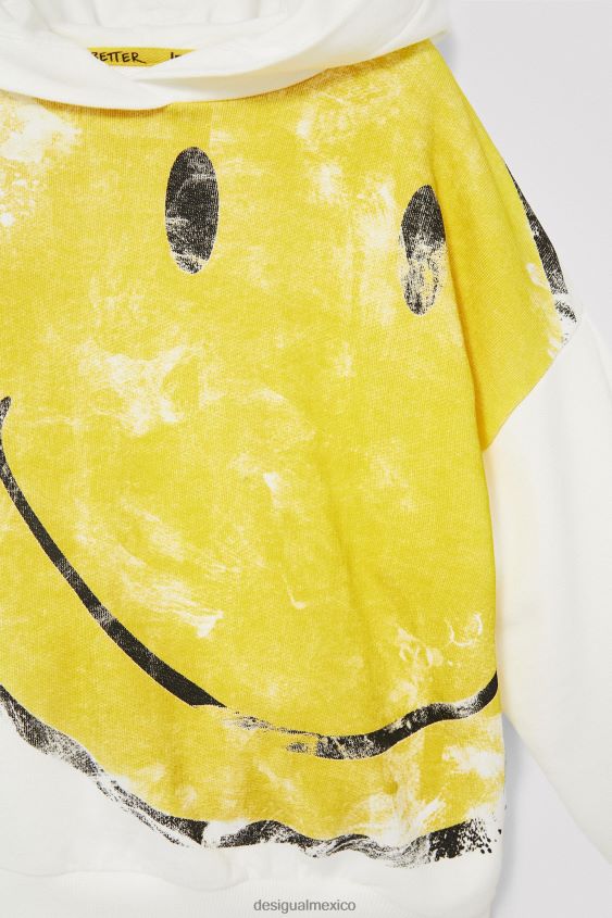 Desigual chica sudadera sonriente VZ26R01880 ropa