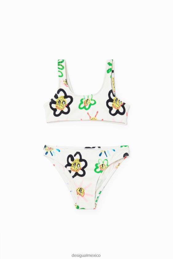 Desigual chica bikini de flores VZ26R01154 ropa