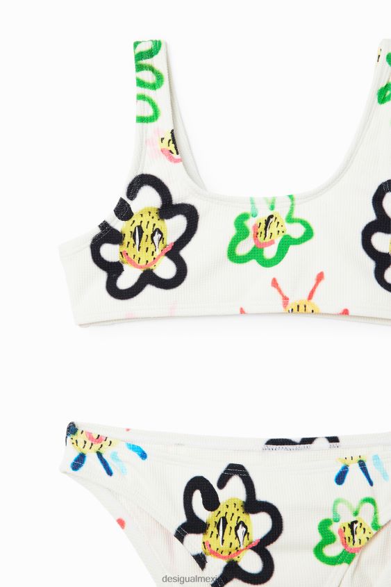 Desigual chica bikini de flores VZ26R01154 ropa