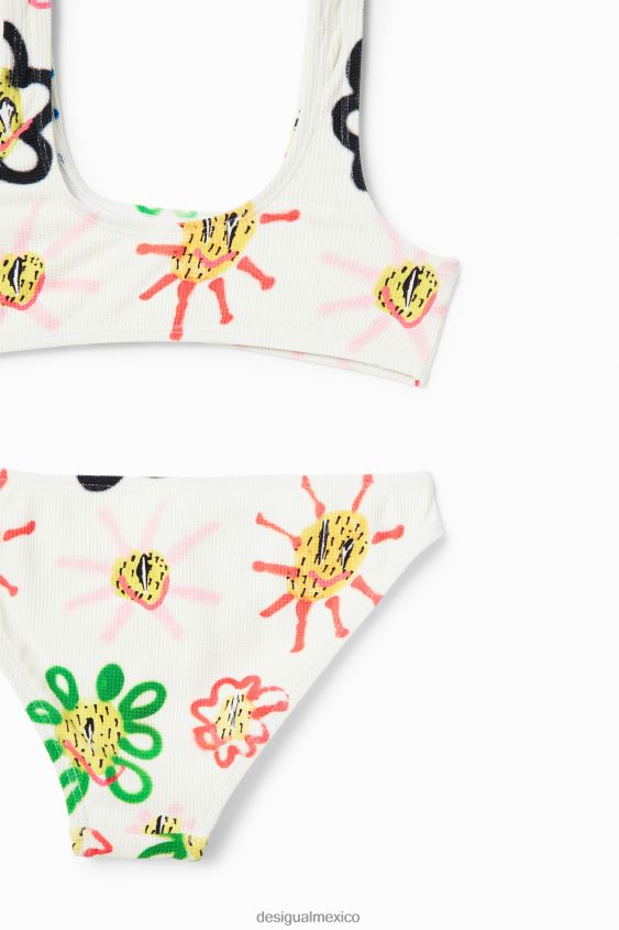 Desigual chica bikini de flores VZ26R01154 ropa