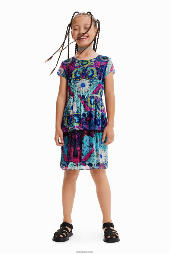 Desigual chica metro. vestido a capas de christian lacroix VZ26R01162 ropa