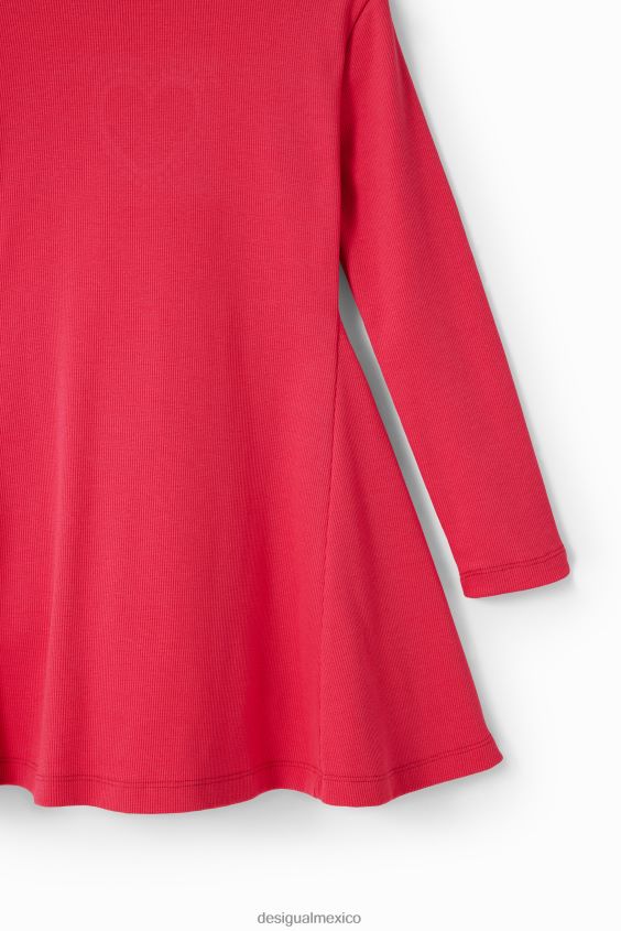 Desigual chica vestido con aberturas en forma de corazón VZ26R01738 ropa