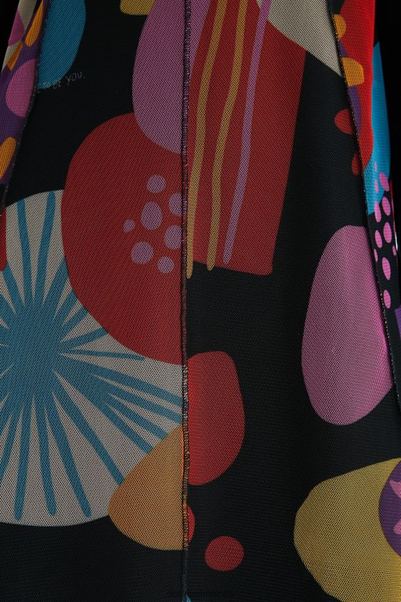 Desigual chica vestido con estampado de tul VZ26R01760 ropa