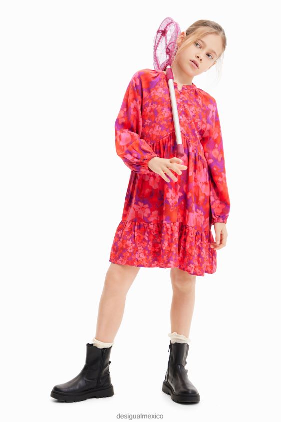 Desigual chica vestido con estampado floral VZ26R01732 ropa