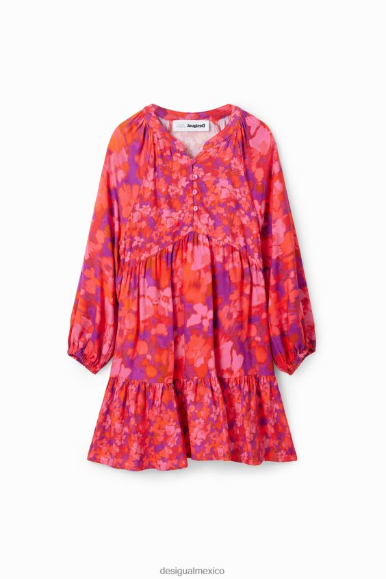 Desigual chica vestido con estampado floral VZ26R01732 ropa