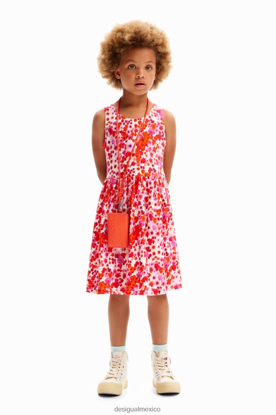 Desigual chica vestido con estampado floral VZ26R01768 ropa
