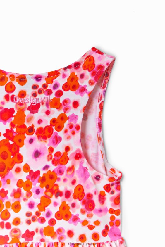 Desigual chica vestido con estampado floral VZ26R01768 ropa