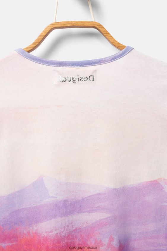 Desigual chica vestido congelado acampanado VZ26R01838 ropa