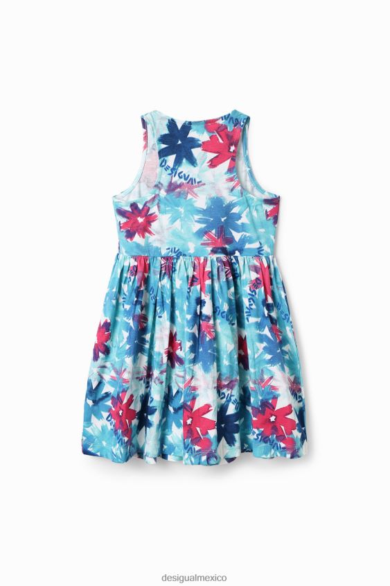 Desigual chica vestido corto floral acuarela VZ26R01817 ropa