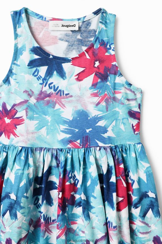 Desigual chica vestido corto floral acuarela VZ26R01817 ropa
