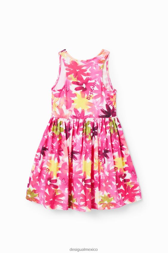 Desigual chica vestido corto floral acuarela VZ26R01874 ropa